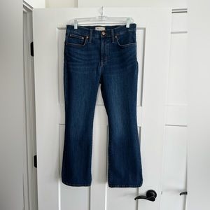 MADEWELL MID RISE KICK OUT JEANS